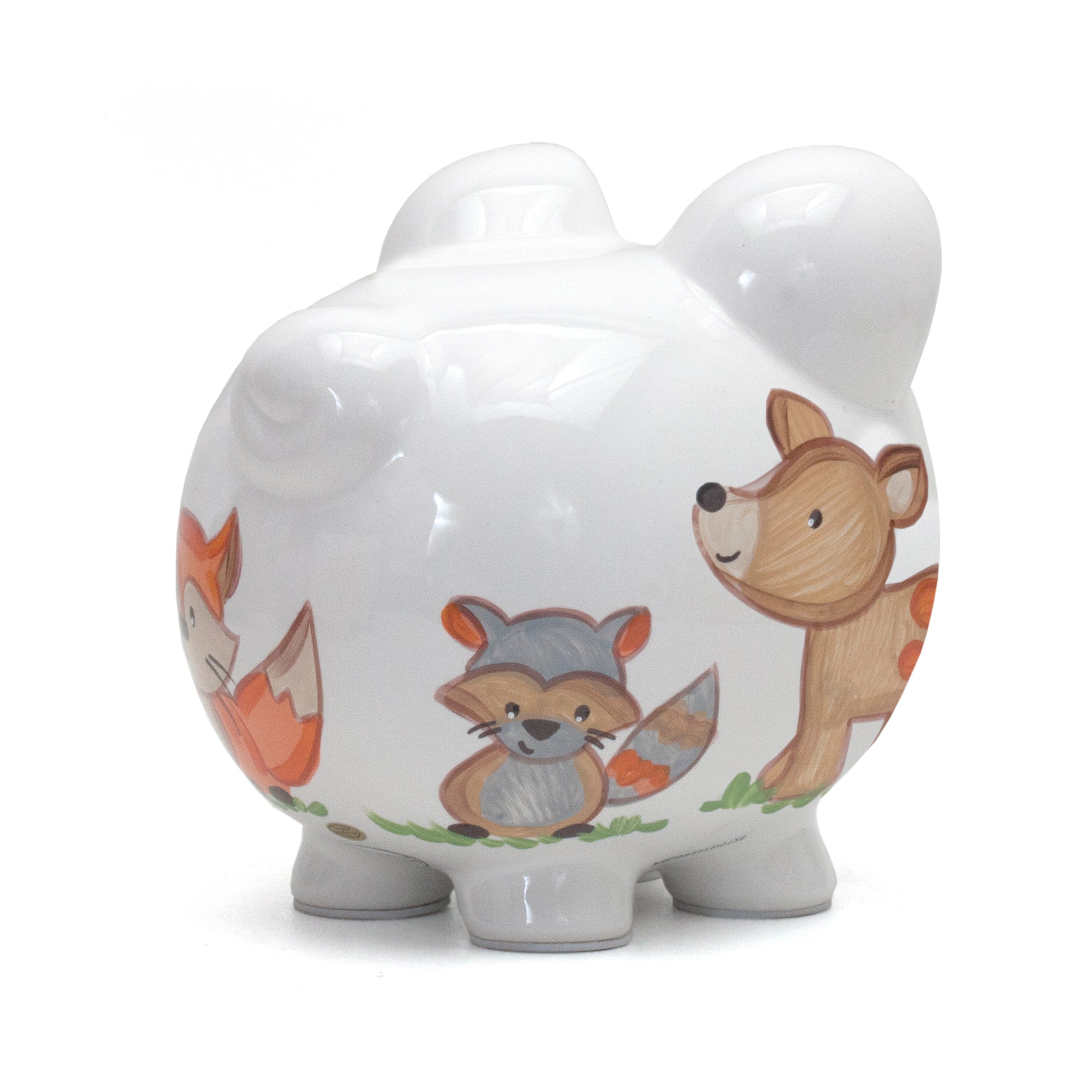 WOODLAND PIGGY BANK Personalized Piggy Banks